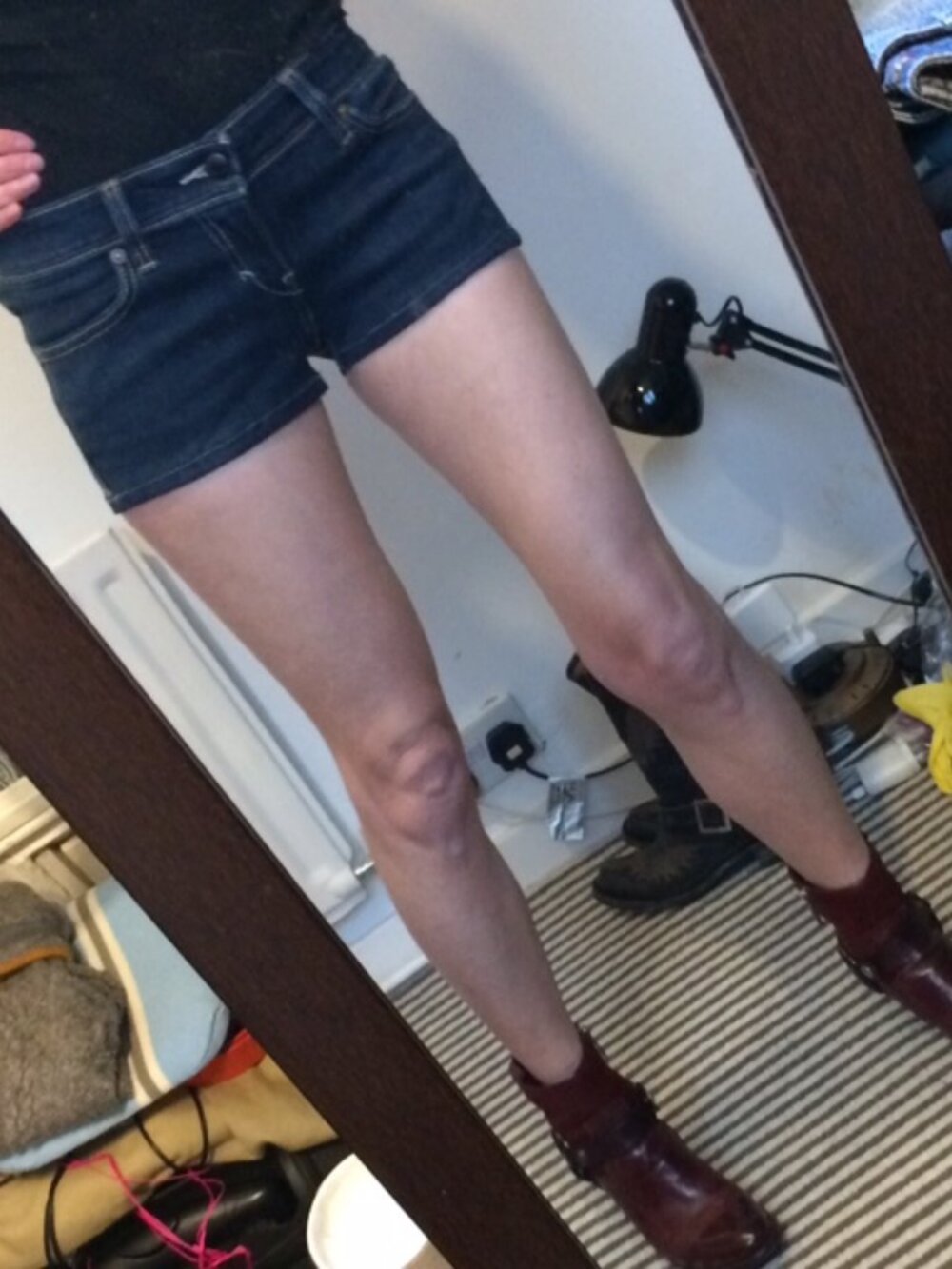 Levi's denim jean shorts hotpants